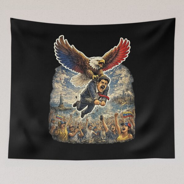Item preview, Nicolás Maduro Removed – The People Reclaim Venezuela | Nicolás Maduro Derrocado – El Pueblo Recupera Venezuela designed and sold by SEVERTREND APPAREL .