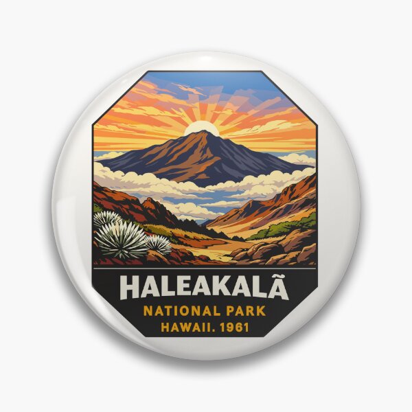 Item preview, Haleakalā National Park Volcano Sticker designed and sold by Gideon Emmerich.