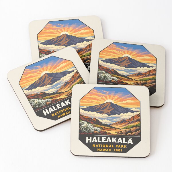 Item preview, Haleakalā National Park Volcano Sticker designed and sold by Gideon Emmerich.