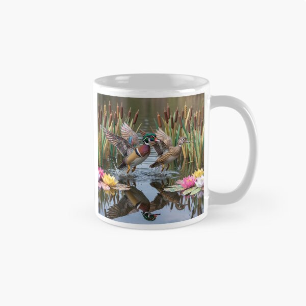 Item preview, Origami Wood Ducks in Cattail Pond designed and sold by Tridentulus.