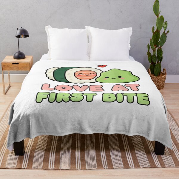 Item preview, Sushi Valentine Shirt – Cute Funny Sushi and Wasabi Love Design, Kawaii Food Couple T-Shirt, Valentine Gift designed and sold by ZyxDes.