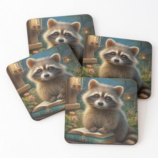 Item preview, Moonlit Tales and Curious Paws designed and sold by MyMagicalPlace.