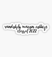 randolph macon college Sticker