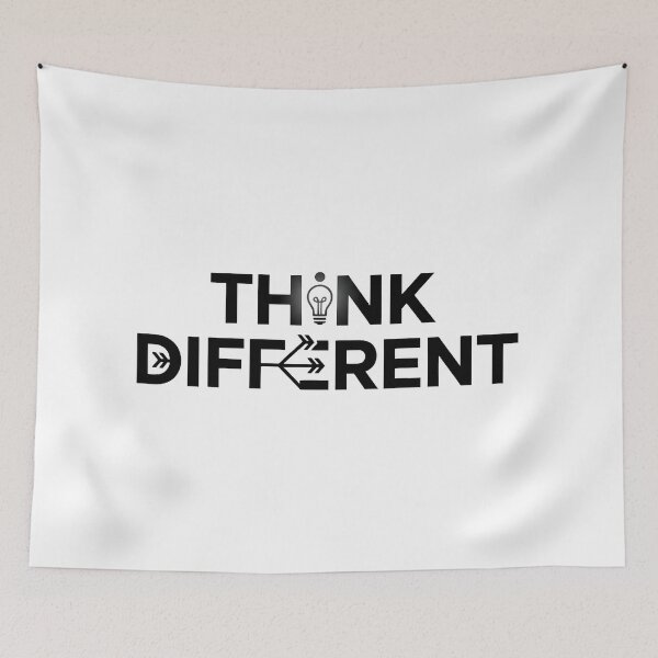 Item preview, BEST SELLER Think Different Creative Mindset USA designed and sold by Gilded Dreams.