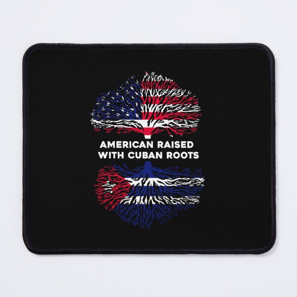 Item preview, American Raised with Cuban Roots – Cuban American Heritage T-Shirt designed and sold by Suzy Perez Art.
