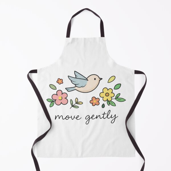 Item preview, Move Gently Tiny Bird Illustration designed and sold by Shreeji Creation.