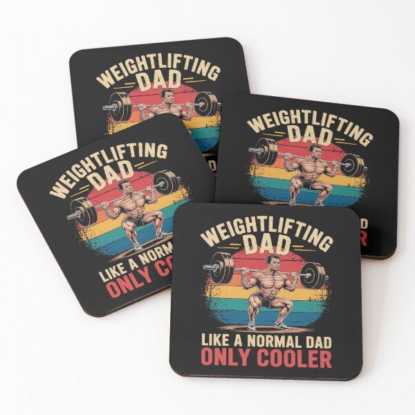 Item preview, Weightlifting Dad Like A Normal Dad Only Cooler Father's Day  designed and sold by VerseFarm.