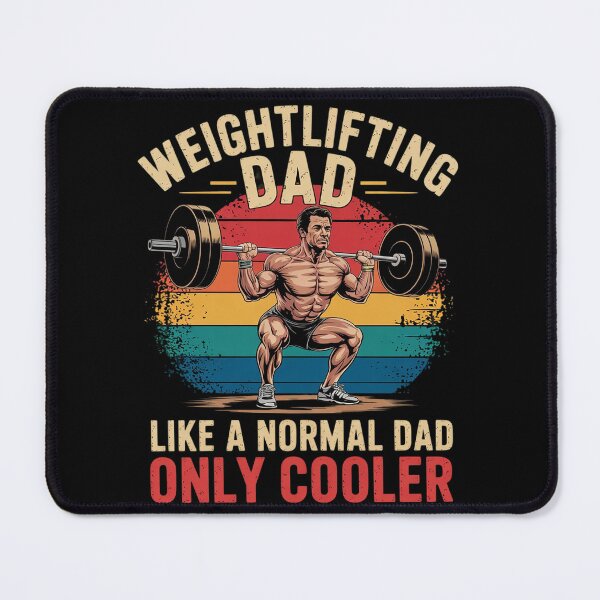 Item preview, Weightlifting Dad Like A Normal Dad Only Cooler Father's Day designed and sold by VerseFarm.