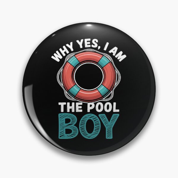 Item preview, Why Yes I Am The Pool Boy Funny Swimming Accessories  designed and sold by VerseFarm.