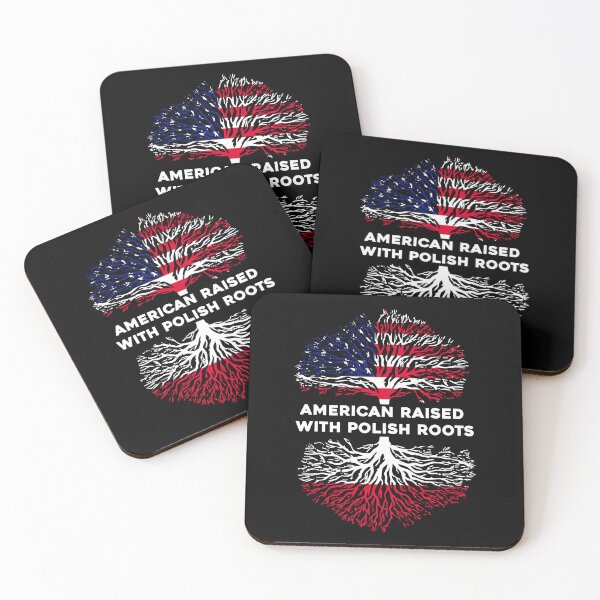 Item preview, American Raised with Polish Roots – Polish American Heritage T-Shirt designed and sold by Suzy Perez Art.