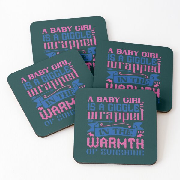 Item preview, A Baby Girl Is A Giggle Wrapped In The Warmth Of Sunshine designed and sold by ringeGeek.