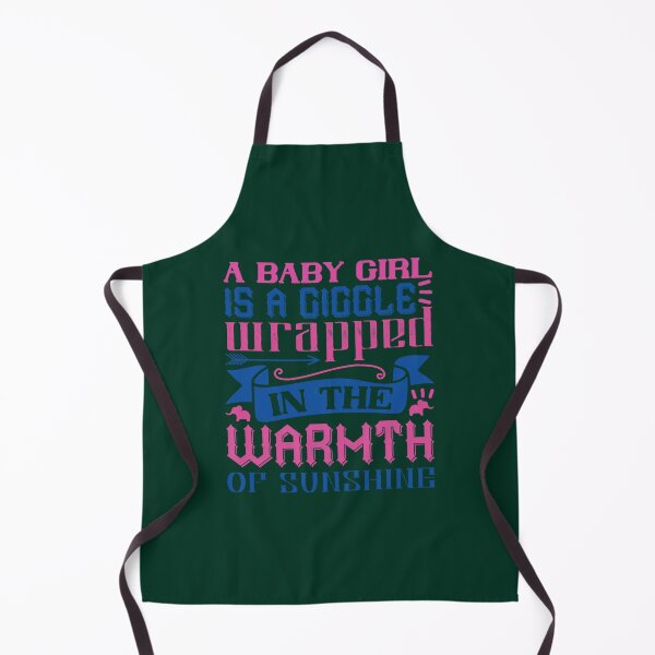 Item preview, A Baby Girl Is A Giggle Wrapped In The Warmth Of Sunshine designed and sold by ringeGeek.