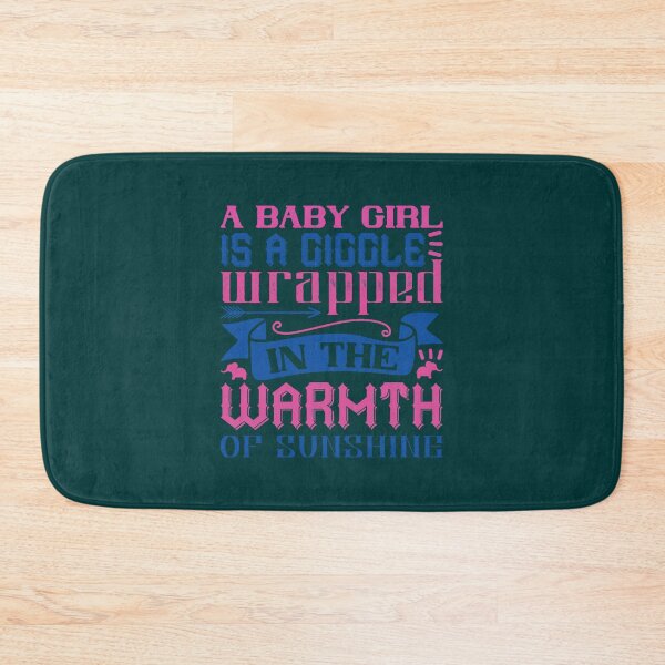 Item preview, A Baby Girl Is A Giggle Wrapped In The Warmth Of Sunshine designed and sold by ringeGeek.