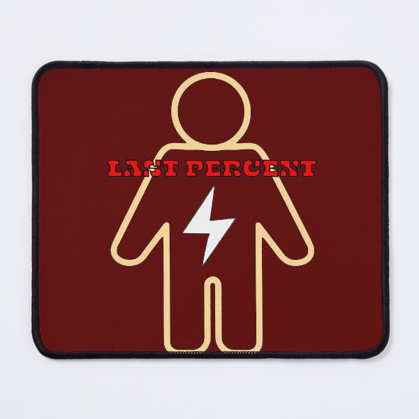 Item preview, Last Percent – Low Battery Human Icon designed and sold by ChernivtsiSkoda.