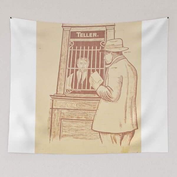 Item preview, The bank teller. designed and sold by Ian Ramsay.