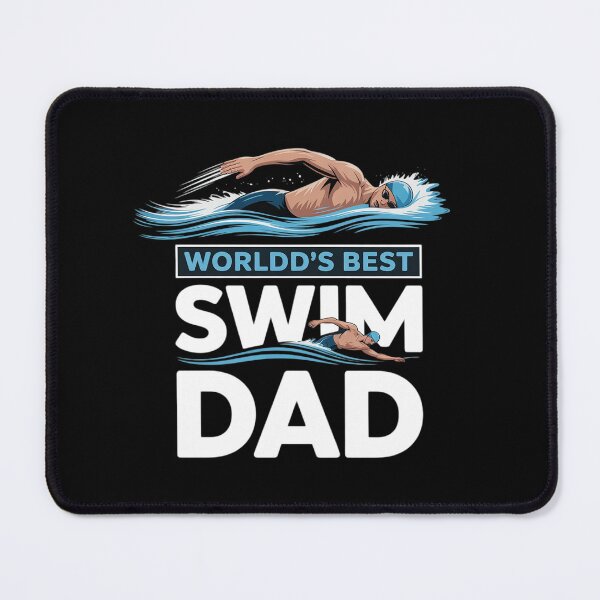 Item preview, World's Best Swim Dad Funny Swimmer Father designed and sold by VerseFarm.