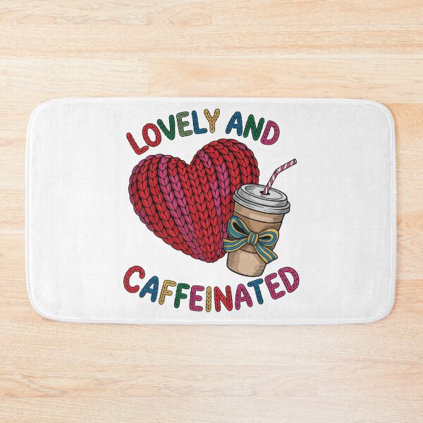 Item preview, Lovely and Caffeinated Coffee Heart Design designed and sold by LunaPixelStudio.