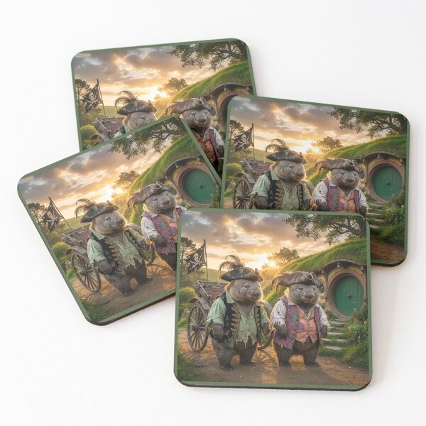 Item preview, Wombat Land Pirates Invade the Shire designed and sold by Tridentulus.