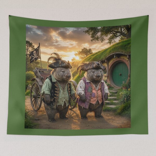 Item preview, Wombat Land Pirates Invade the Shire designed and sold by Tridentulus.