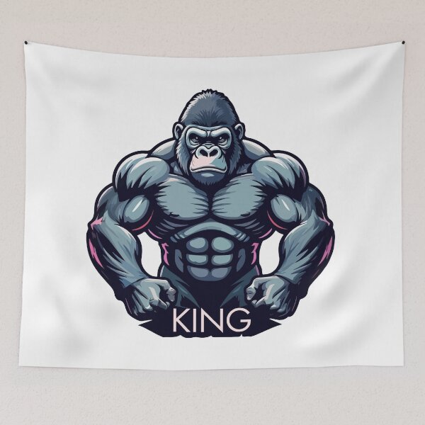 Item preview, Silverback Gorilla King designed and sold by Grypis.