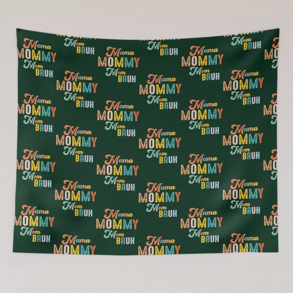Item preview, Mama Mommy Mom Bruh Mommy And Me Mom Matching Gift Mother_s Day Letter Print I Went from Mama to Mom designed and sold by ringeGeek.