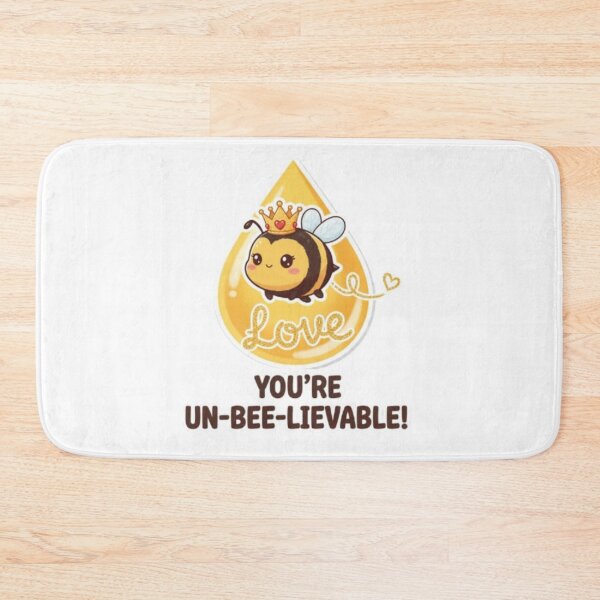 Item preview, You're Un-bee-lievable - Funny Bee Pun Valentine Art designed and sold by sma44.