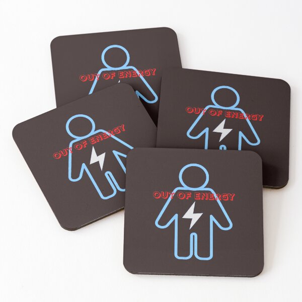 Item preview, Out of Energy – Low Battery Human Icon designed and sold by ChernivtsiSkoda.
