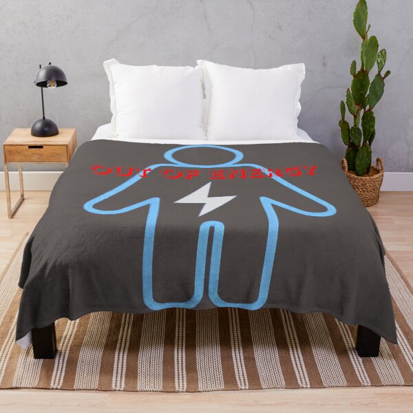 Item preview, Out of Energy – Low Battery Human Icon designed and sold by ChernivtsiSkoda.