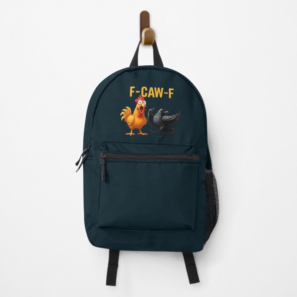 Item preview, F-CAW-F - Funny Chicken and Crow Pun designed and sold by Dakson Design - Fantasy Art.