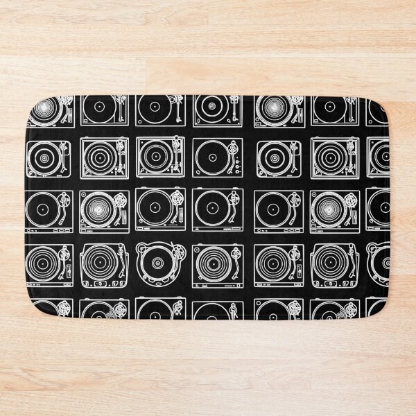 Item preview, The Turntables might wobble but they won't fall down - In White Ink designed and sold by Kathunk Designs.