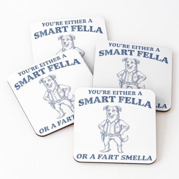 Item preview, Are You A Smart Fella Or Fart Smella Vintage Style Shirt, Vintage T-Shirt, Retro Funny Dog Shirt, Dog Meme designed and sold by THREE LITTLE BEANS.