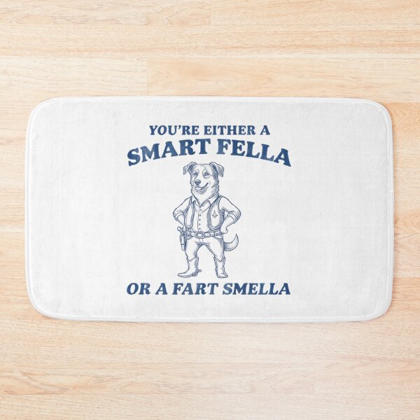 Item preview, Are You A Smart Fella Or Fart Smella Vintage Style Shirt, Vintage T-Shirt, Retro Funny Dog Shirt, Dog Meme designed and sold by THREE LITTLE BEANS.