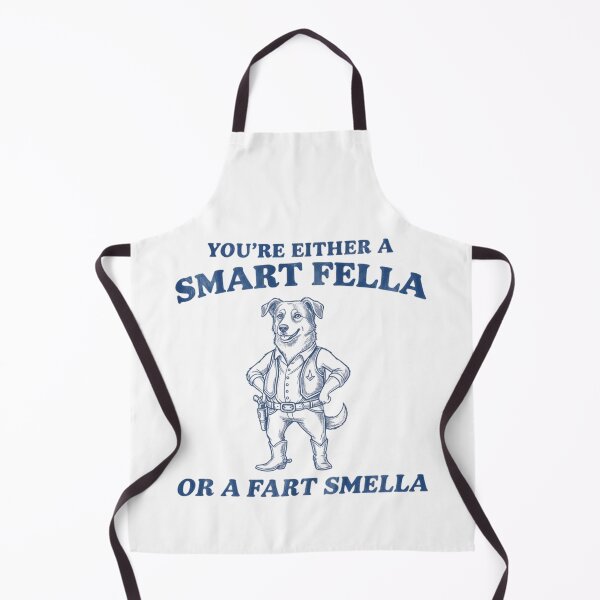 Item preview, Are You A Smart Fella Or Fart Smella Vintage Style Shirt, Vintage T-Shirt, Retro Funny Dog Shirt, Dog Meme designed and sold by THREE LITTLE BEANS.