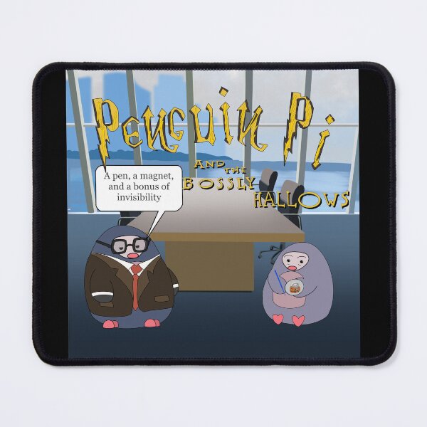 Item preview, Penguin Pi and the bossly hallows designed and sold by Zeroskillanimat.