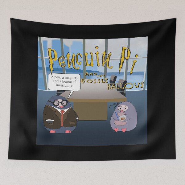 Item preview, Penguin Pi and the bossly hallows designed and sold by Zeroskillanimation.