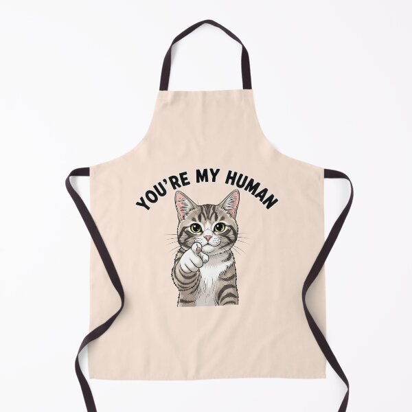 Item preview, You’re My Human Cat Illustration designed and sold by nuel-art.