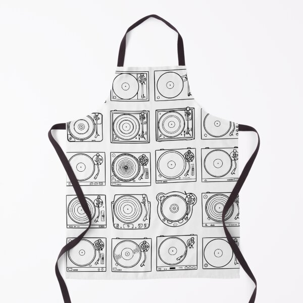 Item preview, The Turntables might wobble but they won't fall down - In Black Ink designed and sold by Kathunk Designs.