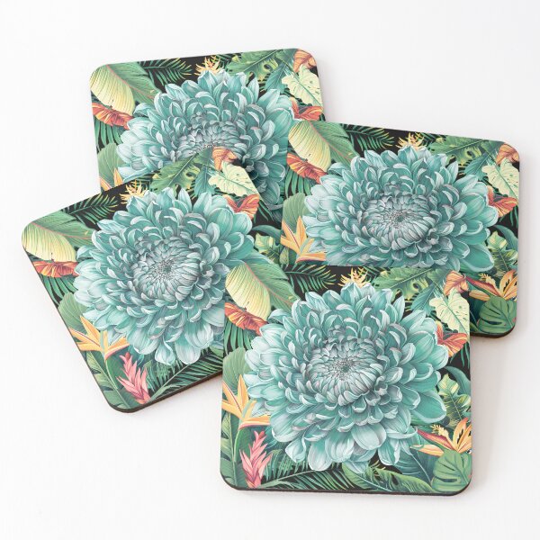 Item preview, wild flower green light Chrysanthemum designed and sold by forlymons.