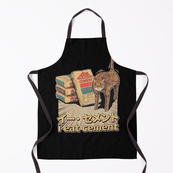 Item preview, I Eat Cement Cat Meme designed and sold by TheSamuraiCat.