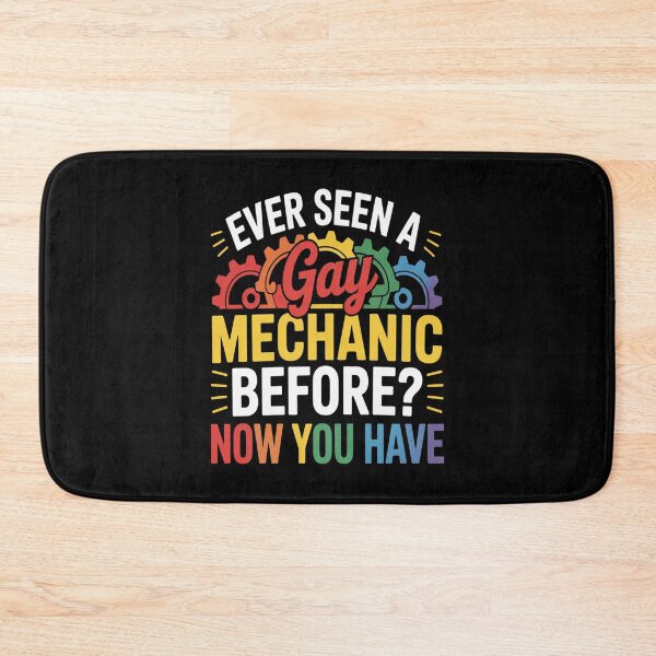 Item preview, Ever Seen A Gay Mechanic Before LGBTQ Gay Pride  designed and sold by KotexTemu.