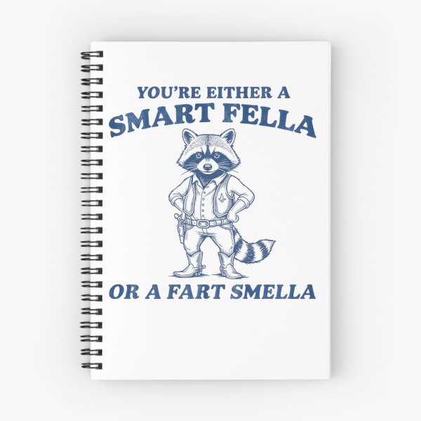 Item preview, Are You A Smart Fella Or Fart Smella Vintage Style Shirt, Vintage T-Shirt, Retro Funny Raccon Shirt, Raccon Meme designed and sold by THREE LITTLE BEANS.