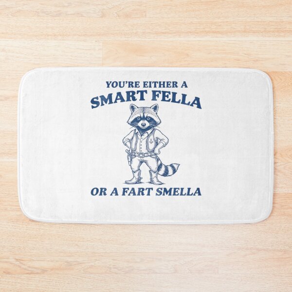 Item preview, Are You A Smart Fella Or Fart Smella Vintage Style Shirt, Vintage T-Shirt, Retro Funny Raccon Shirt, Raccon Meme designed and sold by THREE LITTLE BEANS.