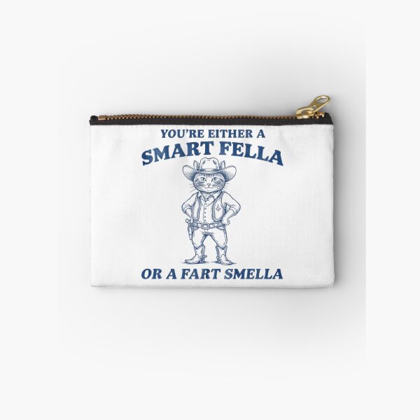 Item preview, Are You A Smart Fella Or Fart Smella Vintage Style Shirt, Vintage T-Shirt, Retro Funny Cat Shirt, Cat Meme  designed and sold by THREE LITTLE BEANS.