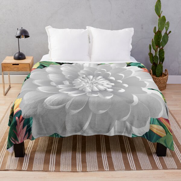 Item preview, wild flower white Chrysanthemum designed and sold by forlymons.