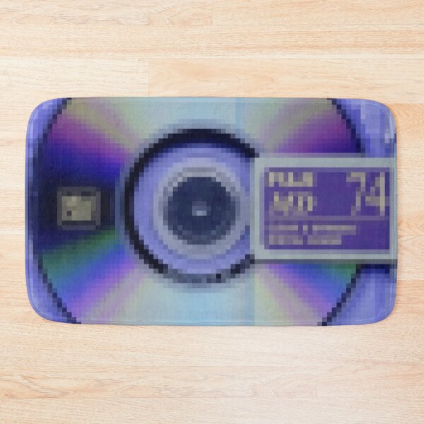 Item preview, y2k pixel cd sticker designed and sold by cadetgallery.