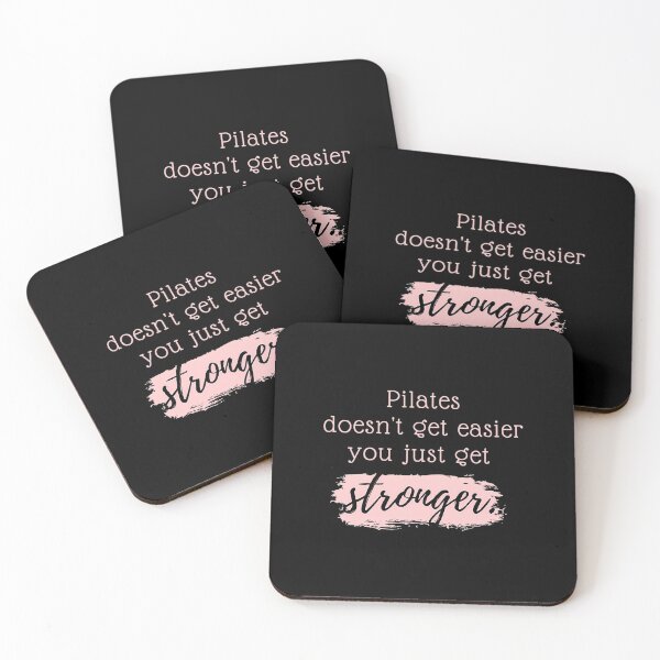 Item preview, Pilates Doesn’t Get Easier, You Just Get Stronger designed and sold by isymqshfmdu46.