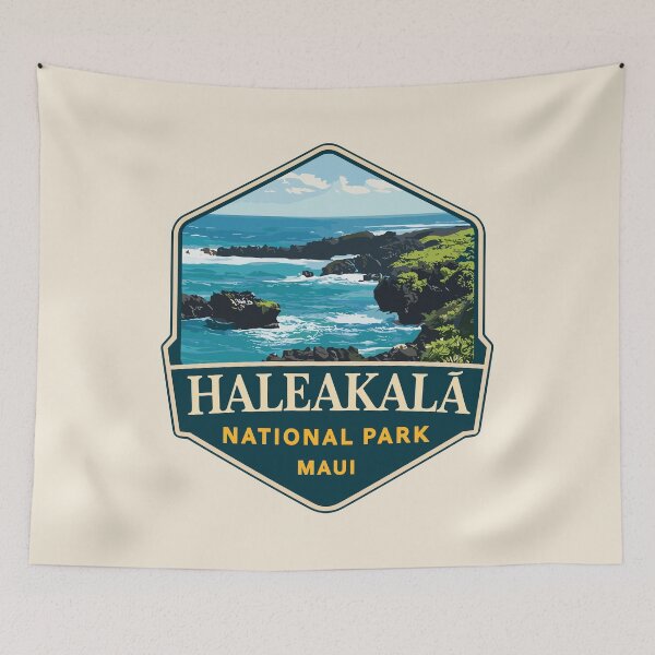 Item preview, Haleakala National Park Volcano Sticker designed and sold by Gideon Emmerich.