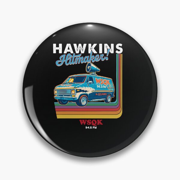 Item preview, Vintage Retro Hawkins Wsqk The Squawk 945 Fm designed and sold by IrinaVeradeLeal.
