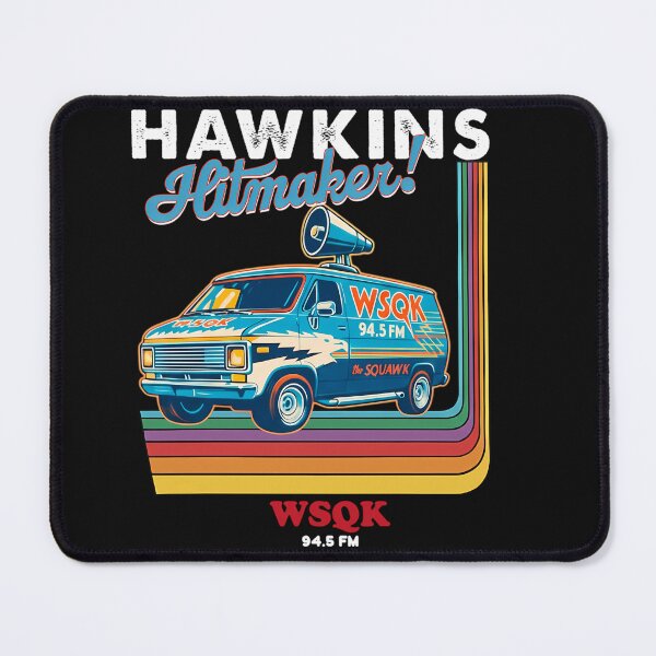 Item preview, Vintage Retro Hawkins Wsqk The Squawk 945 Fm designed and sold by IrinaVeradeLeal.