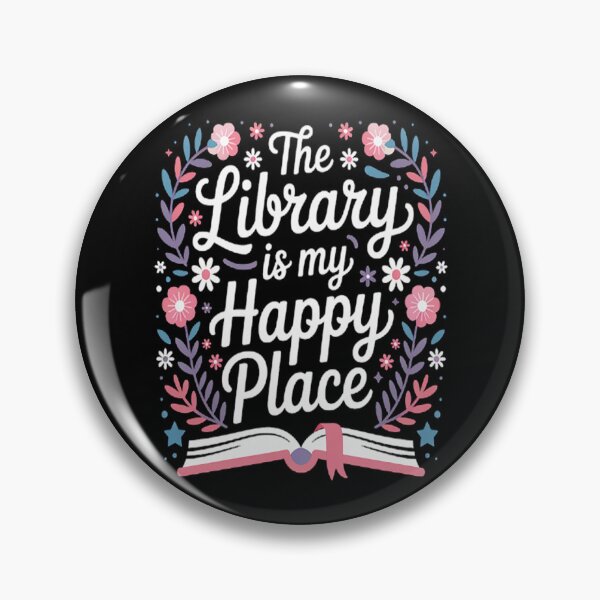 Item preview, In The Library Is My Happy Place designed and sold by gandebro.